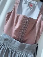 Dirndl, Midi, knielang, grau rosa, Größe 34, mit Reißverschluss Bayern - Bad Königshofen Vorschau