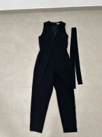 H&M eleganter Jumpsuit mit Gürtel schwarz 38 Bayern - Schrobenhausen Vorschau