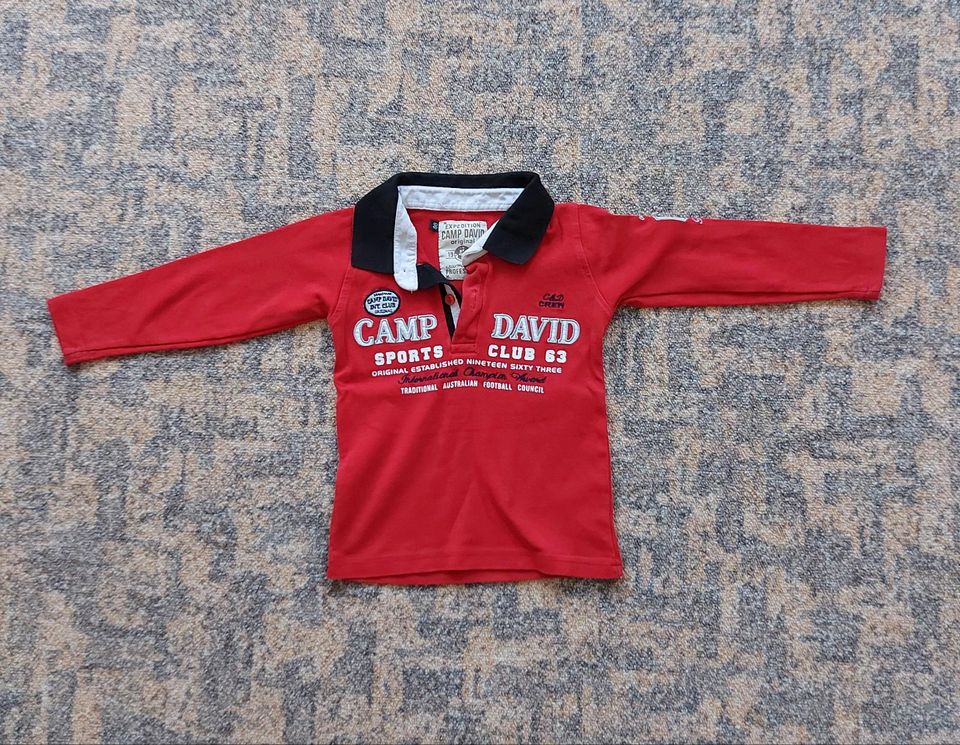 Camp David Sweatjacke und Langarmshirt Kinder 86/92 und 98 in Marienberg