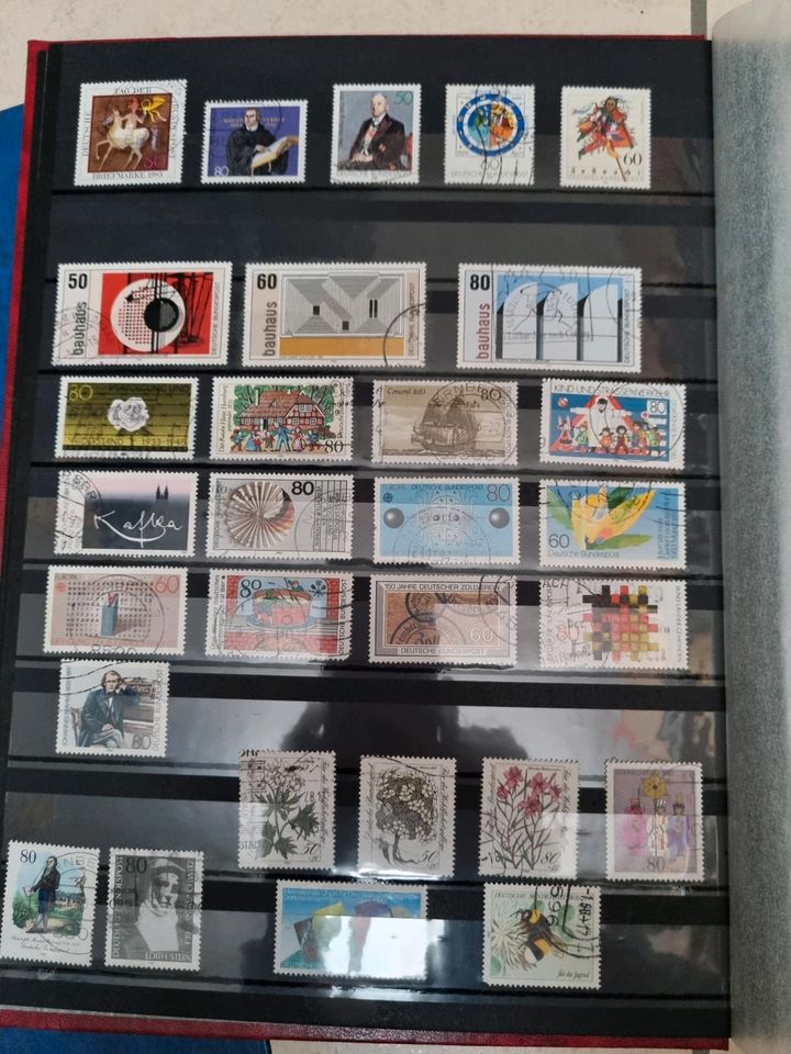 Briefmarken Sammlung plus Zubehör in Amberg
