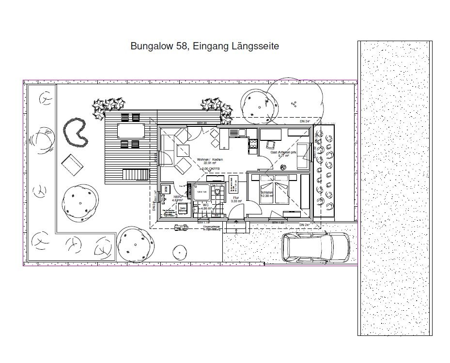 Gemütlicher Bungalow mit Grundstück in Bad Belzig - Barrierefrei wohnen in eigenen Garten! in Bad Belzig