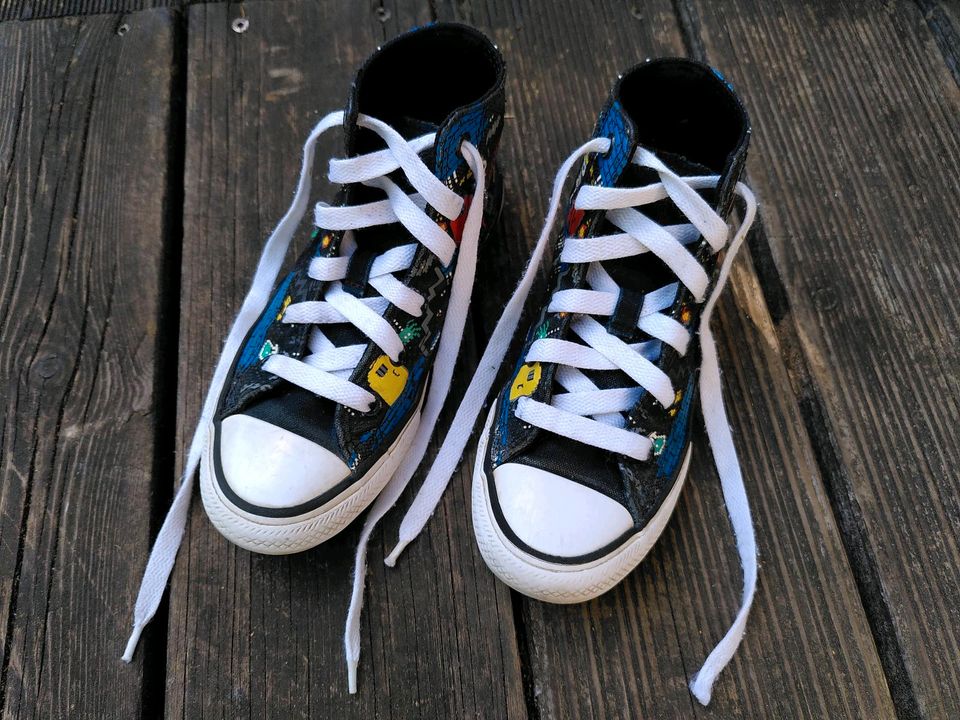 Converse Chucks All Star 31,5 schwarz bunt in München