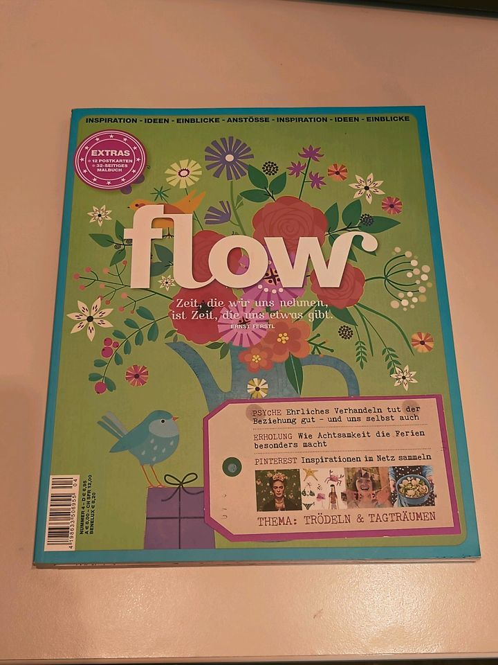 Zeitschrift Flow Nr. 4 vollständig mit allen Extras in Lauda-Königshofen