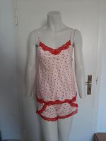 Pyjama Schlafanzug Top Short M rosa rot Spitze Herzen neu Etikett Dortmund - Innenstadt-West Vorschau