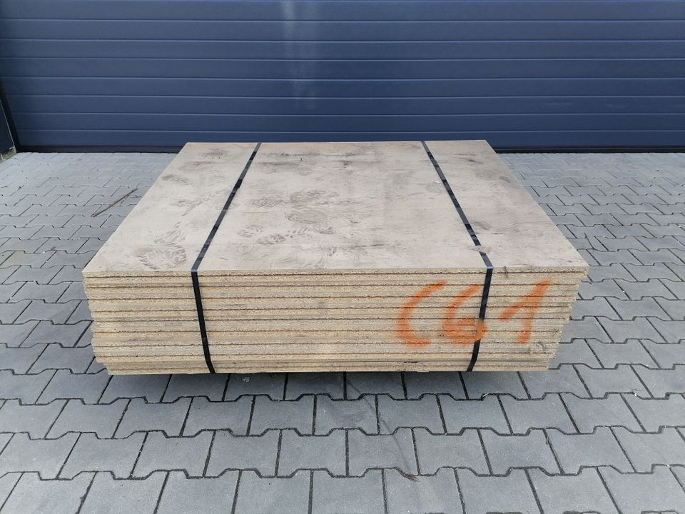 Spanplatten Bodenbelag Holzplatten Holzboden 38 mm Nr. C61B in Hesel