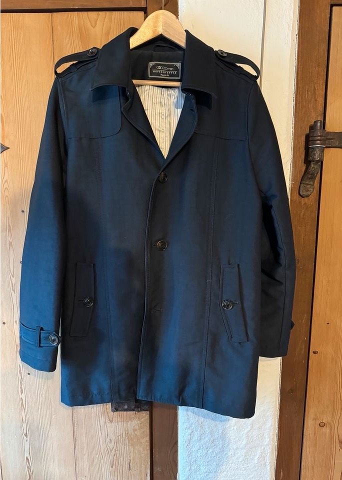 Mantel Kurzmantel  Trenchcoat Jacke dunkelblau in Altenholz