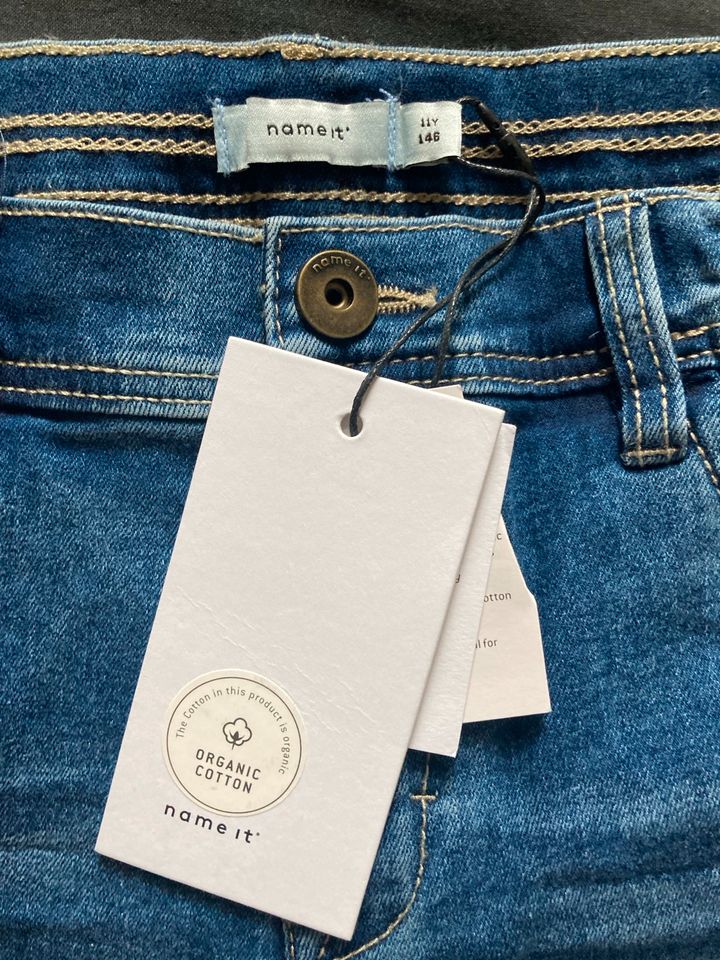 Name it Short Gr 146 kurze Hose Jeans Organic Cotton in München