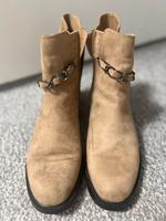Hellbraune Schuhe, Größe 39 Hessen - Seligenstadt Vorschau