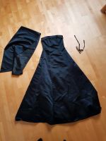 Blaues Ballkleid, Kleid, zero, Größe 36, mit Stola Niedersachsen - Osterholz-Scharmbeck Vorschau