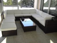 Garten-Essgruppe 12-tlg  Lounge Set mit Kissen Poly Rattan Kr. Altötting - Garching an der Alz Vorschau