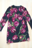 Org. DOLCE & GABBANA A-Linien-Kleid mit Blumen-Print Gr.42 Bayern - Ingolstadt Vorschau