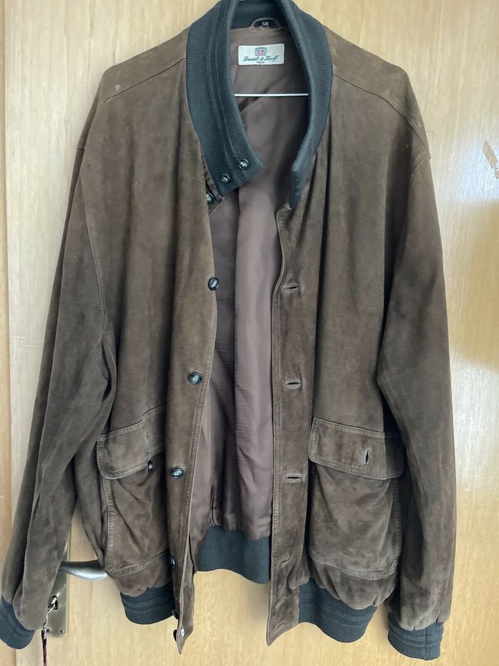 Daniel & Korfu echt Wildleder Herren Jacke  gr.56 in Bergneustadt