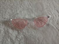 Clear / Rosa Cat Eye Sonnenbrille Hessen - Gelnhausen Vorschau