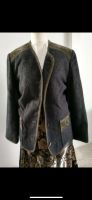 Vintage 70er Trachten Rock Jacke Kostüm Wolle Brokat gold 38 Nordrhein-Westfalen - Siegen Vorschau