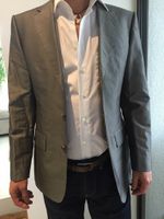 hochwertiges Jacket Hugo Boss silber Seide (cotton-silk) Gr. 94 Baden-Württemberg - Kernen im Remstal Vorschau