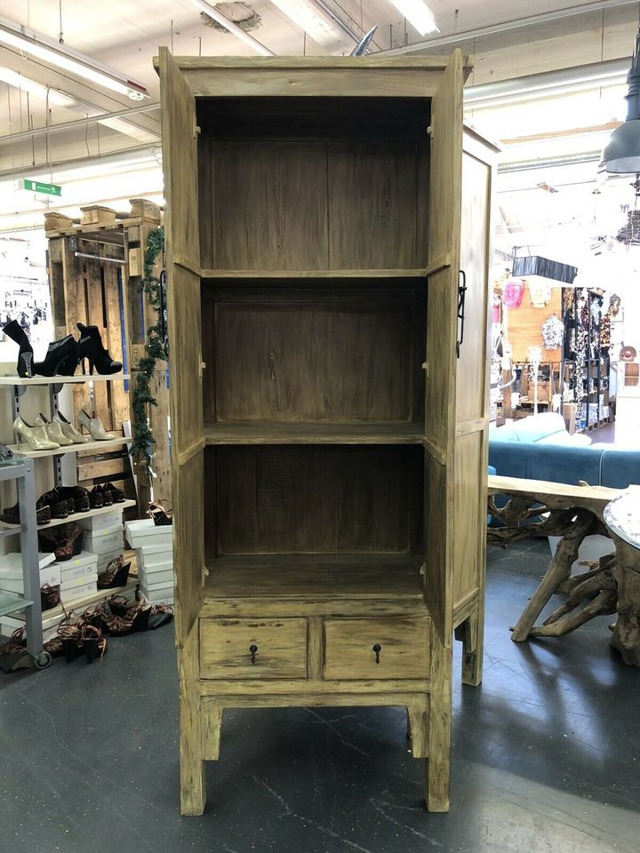 XXL Schrank Highboard Hochschrank Teakholz Höhe 240 cm in Bremen