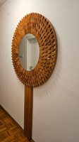 Scandinavian Design Wandspiegel Mid Century Kiefer Sonnenblume Nordrhein-Westfalen - Hattingen Vorschau