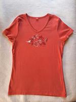 Damen T-Shirt Gr. 38 S.Oliver rot V-Ausschnitt kurzarm Bayern - Großmehring Vorschau
