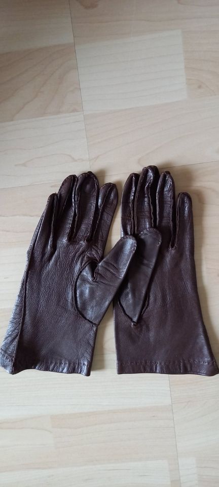 Frühling/Sommer Handschuhe – feinstes Leder, Größe 7,5-8 in Obertshausen