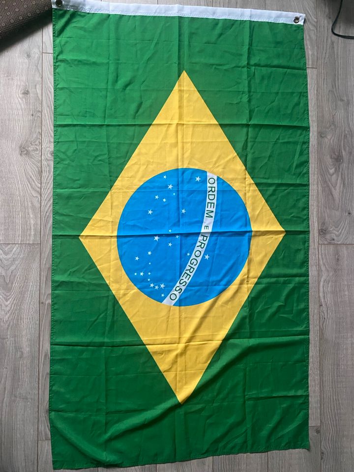 Brasilien Flagge in Gelsenkirchen