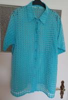 Bluse Kurzarmbluse blau Gr. 48 Berlin - Reinickendorf Vorschau