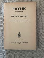 Physik Lehrbuch Wilhelm H. Westphal 1956 Sachsen - Lengefeld Vorschau