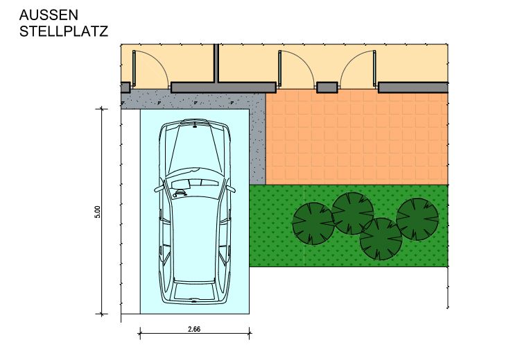 Außen Stellplatz Kronach in Kronach