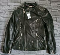 PHILIPP PLEIN HERREN LEDERJACKE LEATHER BIKER STUDS / M / NEU / Hessen - Ober-Mörlen Vorschau