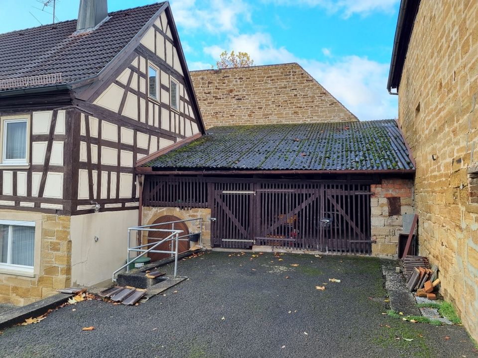 Historisches Wohnen mit viel Platz und großem Grundstück in Lendershausen in Hofheim Unterfr.