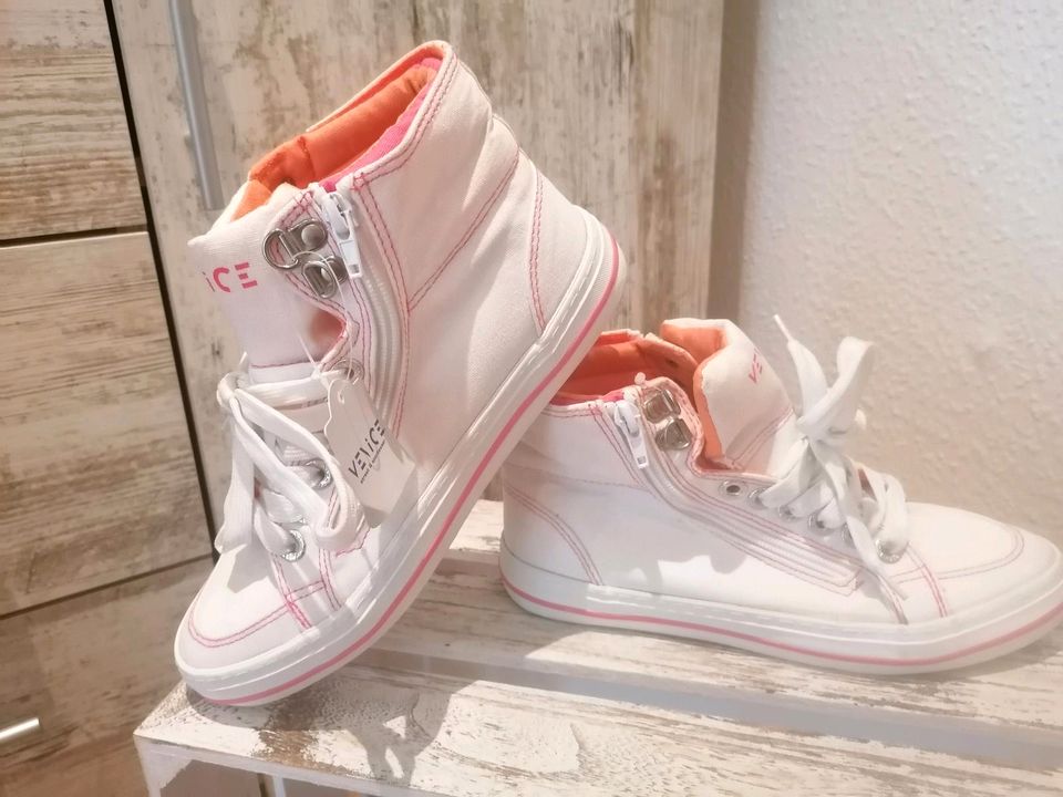 VENICE Sneaker NEU Canvas Chucks Damen Schuhe Gr.37 in Wittstock/Dosse