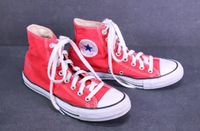 Converse All Star Chucks High-Top Sneaker Gr. 39.5 rot weiß Dresden - Schönfeld-Weißig Vorschau