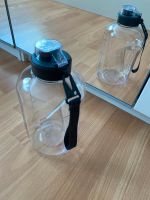 Trinkflasche transparent/schwarz fitness Sport Burglesum - Burg-Grambke Vorschau