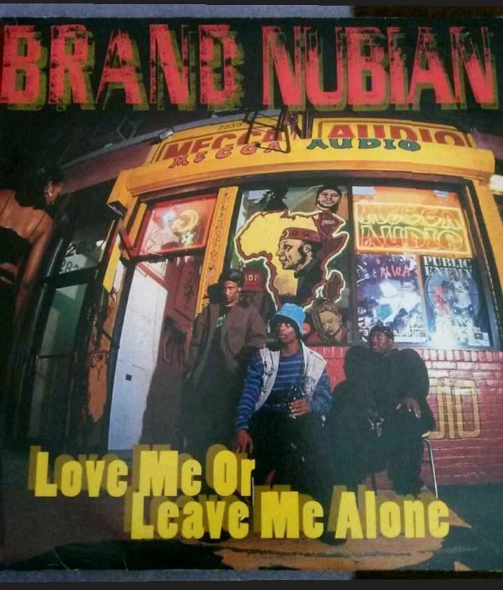Schallplatte Brand Nubian " Love me or Leave Me Alone" in Mintraching