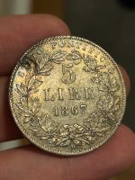 5 lire 1867 R italien papal silber münze selten Berlin - Westend Vorschau