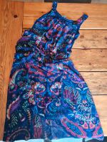 Desigual Kleid lang 2 lagen blau bunt gr 42 global Traveller Niedersachsen - Oldenburg Vorschau