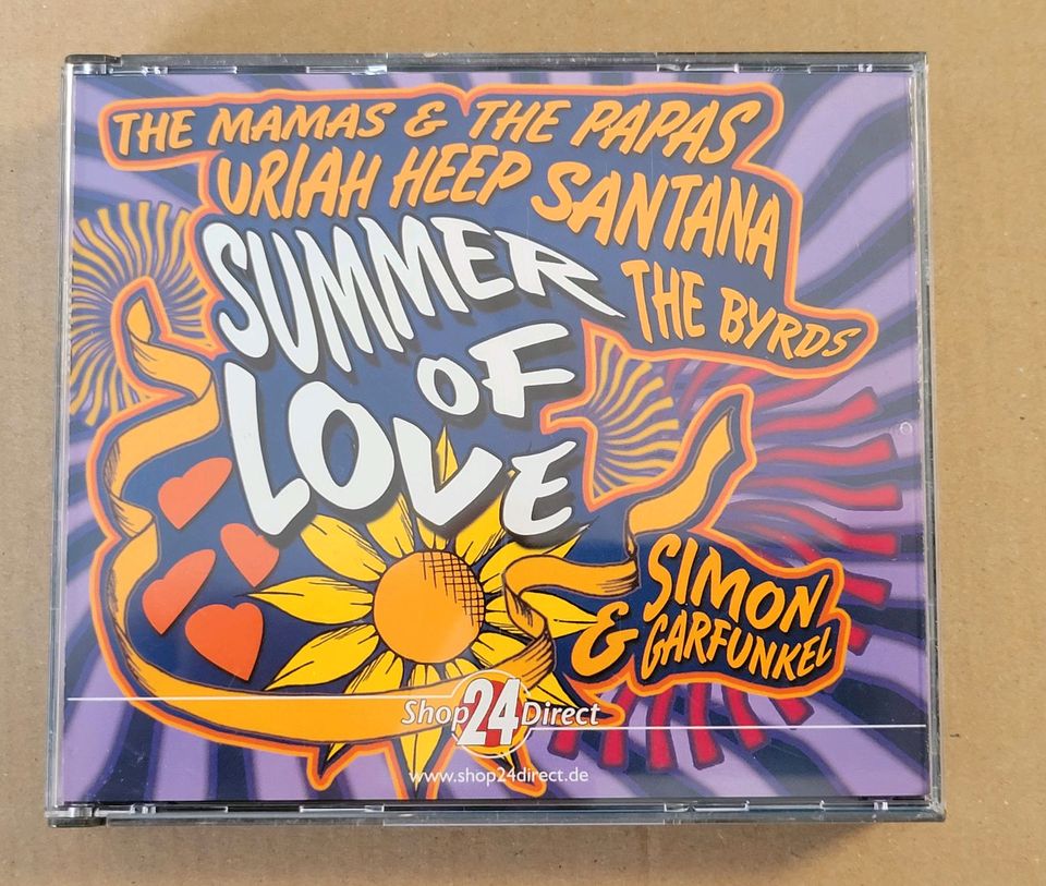 Summer of Love - 4 CD - Shop24Direct 60er Woodstock Oldies in Rheda-Wiedenbrück