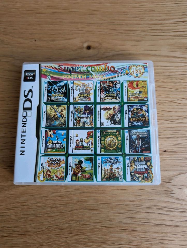 Nintendo DS 2DS 3DS XL Spiele Pokemon Mario Zelda Kirby Tetris in Büttelborn