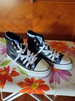Halbhoher Leder Schnür Sneaker Schuhe Gr. 38 vty mid cut Thüringen - Bad Salzungen Vorschau