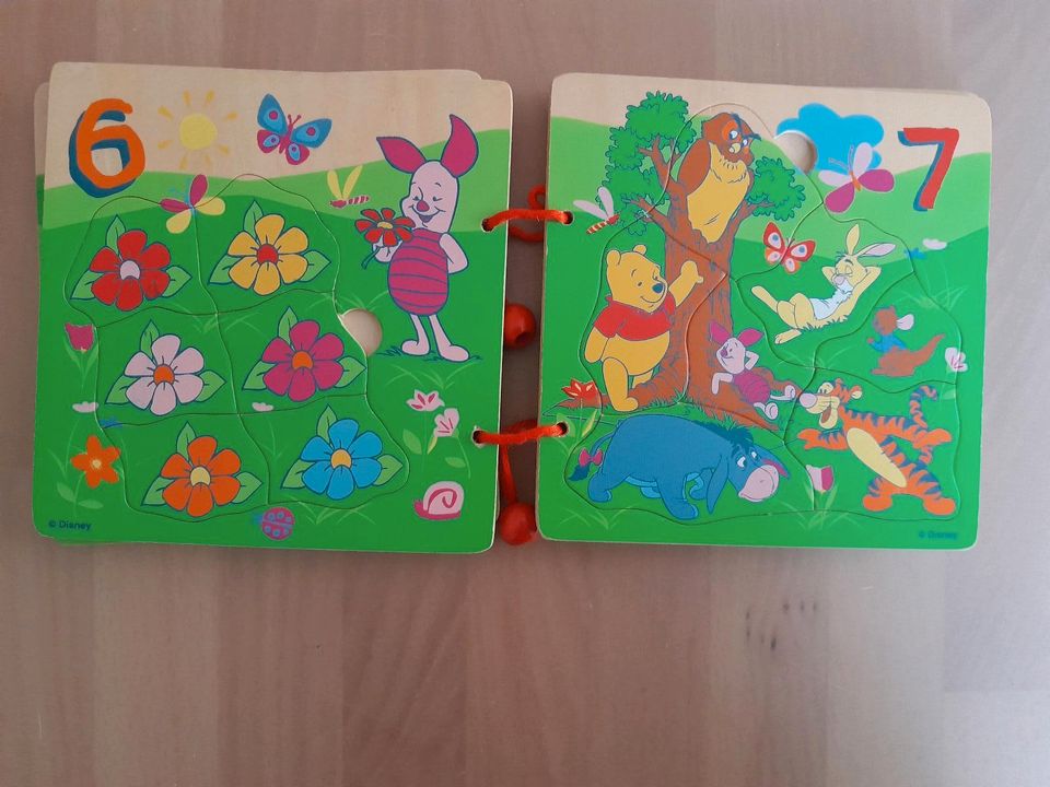 Eichhorn Holzpuzzlebuch Disney Winnie Pooh Kinder 3+ in Strüth