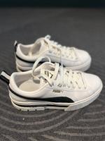 Puma Sneaker Weiß Leder Größe 40 Bayern - Mantel Vorschau