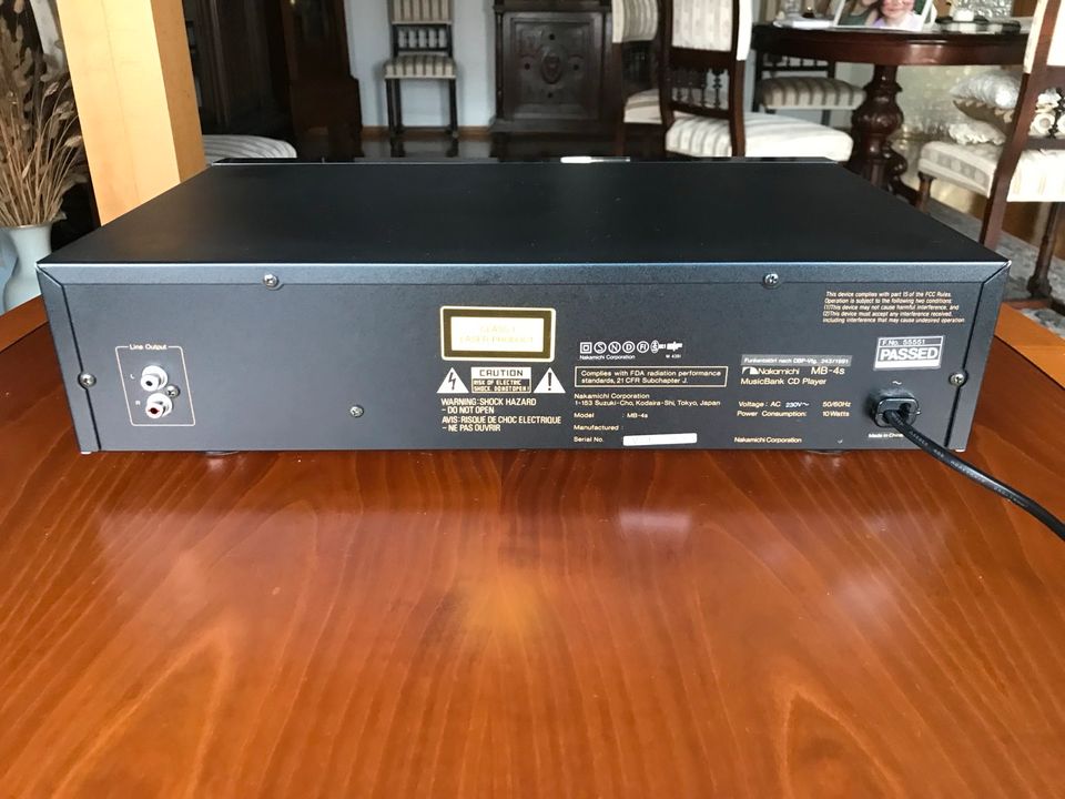 Nakamichi MB-4s CD Player. 7 Disc MusicBank System in Nordenham