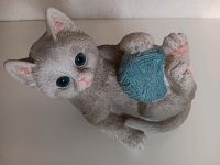 Baby Katze Deko grau blaue Augen neu Mieze Niedersachsen - Seesen Vorschau