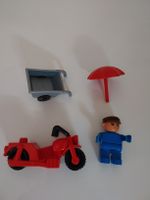 LEGO - DUPLO - Motorrad, Schubkarre, Schirm und Männchen Rheinland-Pfalz - Koblenz Vorschau
