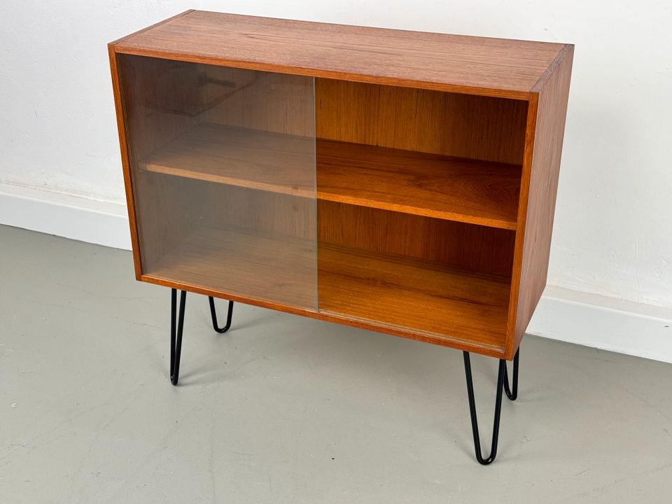 MidCentury Vitrine Teak 60er Sideboard Vintage Kommode Regal in Köln