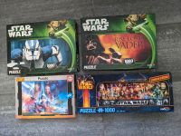 4x Puzzle STAR WARS 1000 Teile Baden-Württemberg - Karlsruhe Vorschau