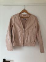 S‘Oliver Leder Blouson Bomber Jacke rose Schimmer 38/M Baden-Württemberg - Pfullingen Vorschau