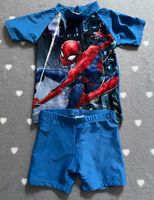 Sommer UV Set Spiderman Badehosen Anzug Jungen 110 116 blau rot Bayern - Kempten Vorschau