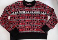 Guess dünner Strick Pullover schwarz rot Gr. M mit 12% Wolle Baden-Württemberg - Backnang Vorschau