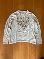 GUESS Shirt (langarm), cremeweiß/gold, Größe ca. 11/12 Jahre Düsseldorf - Himmelgeist Vorschau