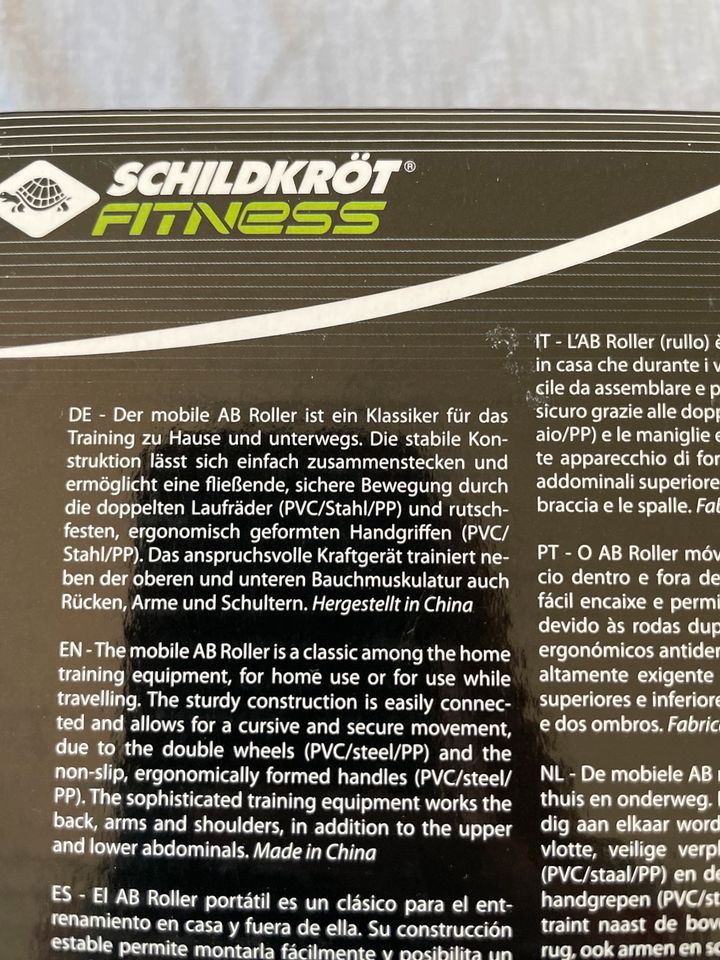 Schildkröt Fitness Roller, Art.-Nr. 960045, NEU in Hachenburg